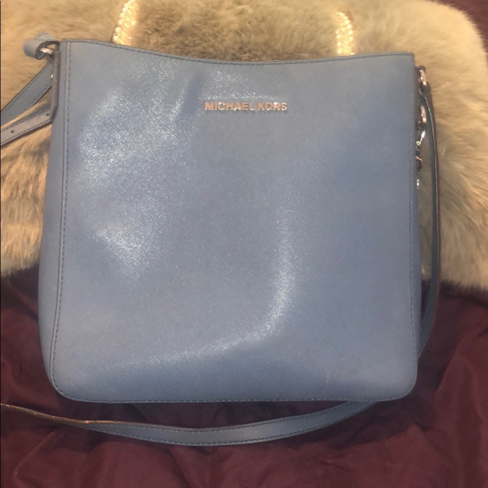 👜 💙 Michael Kors blue purse 💙👜